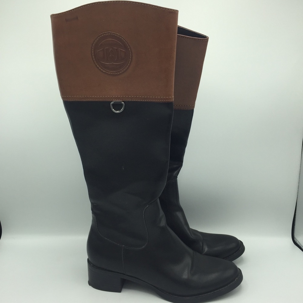 Etienne Aigner Chastity  Equestrian Riding Boots